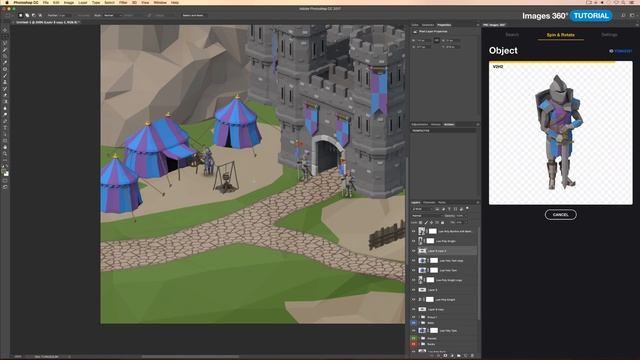 Yellow Images 360˚ Tutorial: Build your own low-poly medieval city