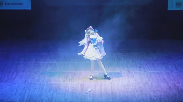 Fan Fan 2025.  Персонаж Снежная Мику ( Snow miku) из Вокалоид