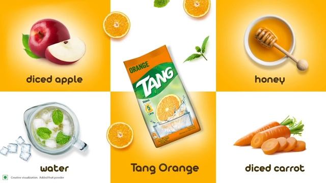 Tang-tails presents - Tang Orange Smoothie Recipe