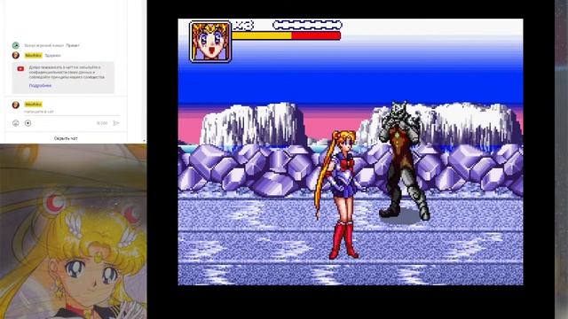 Bishoujo Senshi Sailor Moon на snes Прохождение за Сейлор-мун Стрим №1