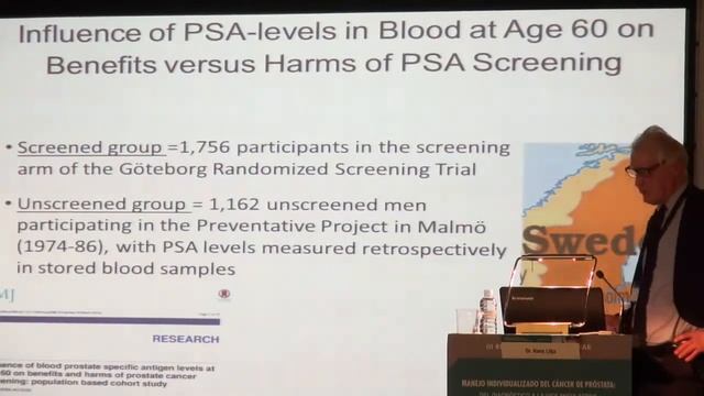 Dr. Hans Lilja How to improve lethal prostate cancer screening using PSA and 4 K score