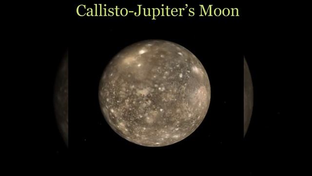 Callisto: Jupiter’s Moon (maybe a dead moon)