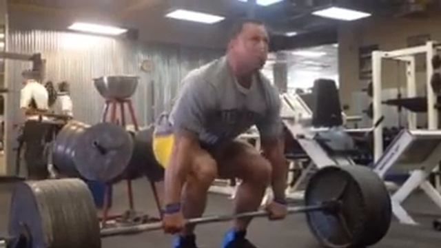 Deadlift:500 lbs for 1 rep @ 190 lbs body weight