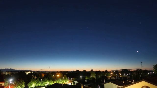 Timelapse Cometa C/2020 F3 (NEOWISE)