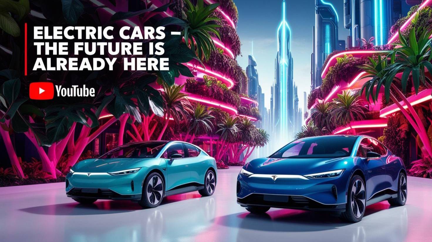Электромобили -  Будущее уже здесь 🚗⚡️