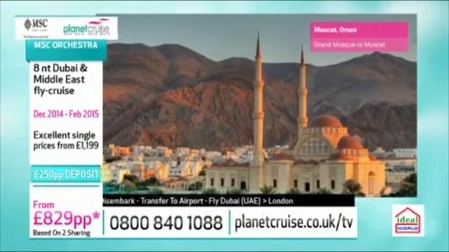 Planet Cruise TV Show - MSC Cruises 18/06/14 | Planet Cruise