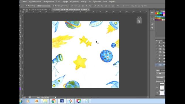 Космический принт для мальчиков часть 2