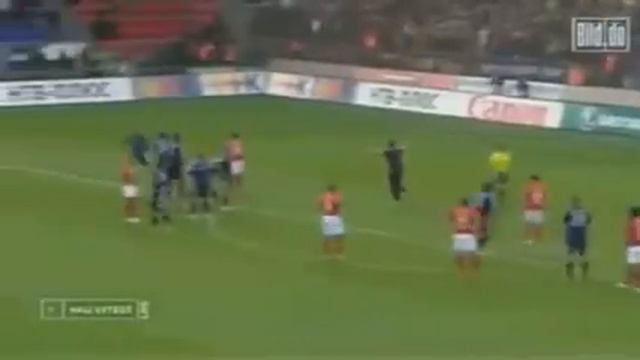 Crazy Fan Takes Penalty kick ( FC Saturn 1_1 Spartak Moscow )
