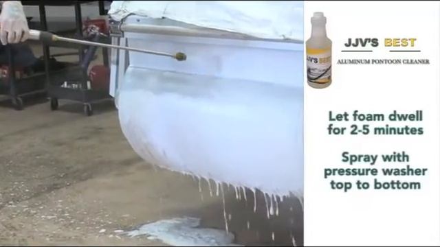 Pontoon Cleaning Demo