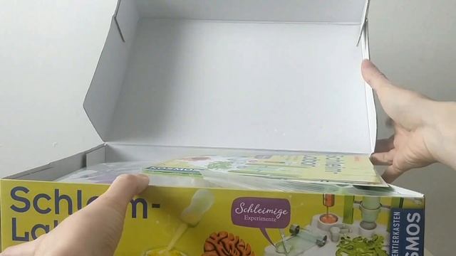 Распаковка набора для экспериментов "Слайм-лаборатория" (опыты; химия; физика; лизун) | Laletunes