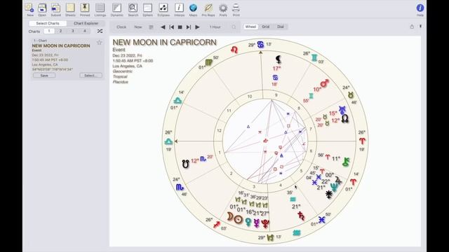 CAPRICORN NEW MOON - 12/23/22 - MERCURY RX IN CAPRICORN