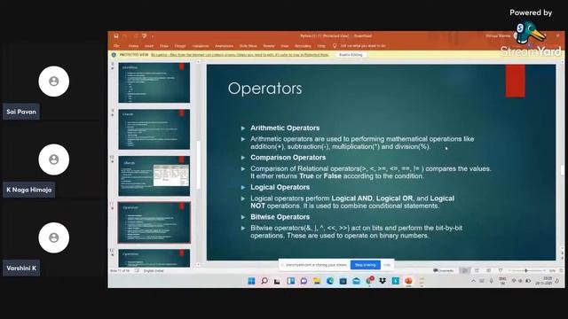 Fundamentals of Python