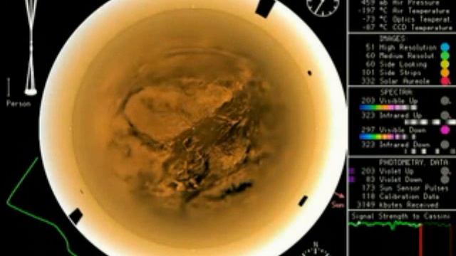 Cassini Huygens Probe Decsent - UFO