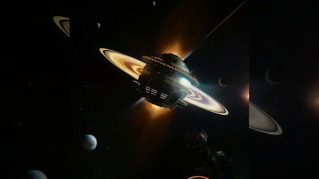 Neptune Ice Giant has Five Rings and Four Prominent Ring Arcs Mecha Mech Robots in the Sky Black Ho