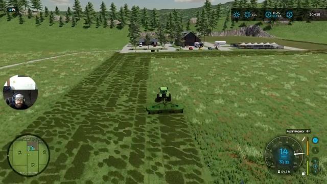 200 HP Challenge / Calm Lands LIVE / Ep 35 / FS22 / PS5 / RustyMoney