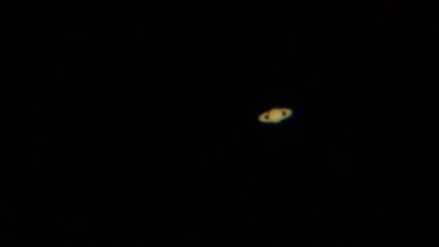 Saturn on Orion Telescope