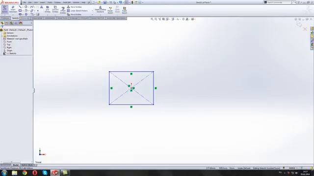 3 Урок. Размеры в SolidWorks