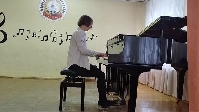 Подакина Анна 13 лет
Ф.Бургмюллер "Признание"
