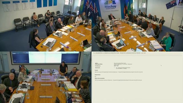 Mackay Regional Council Meeting - August 25, 2021