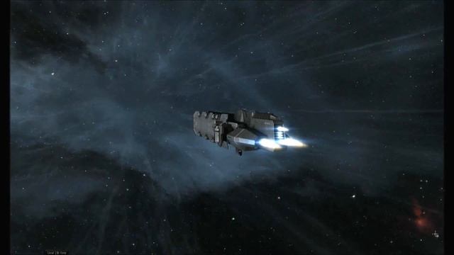 EVE Crucible :: Naga Warps thru planet