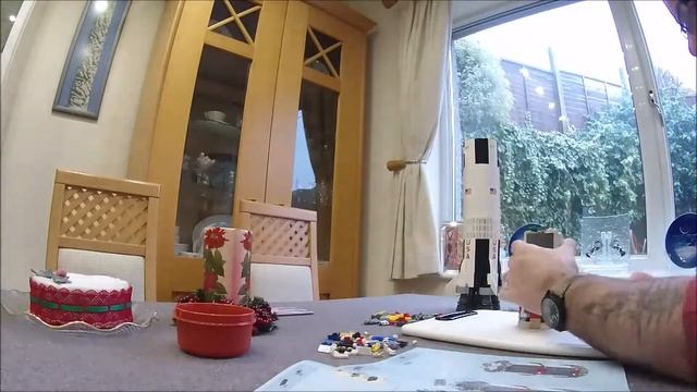 LEGO Saturn V timelapse