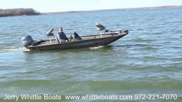 2013 Xpress XP170 Bass Boat Lake Demo