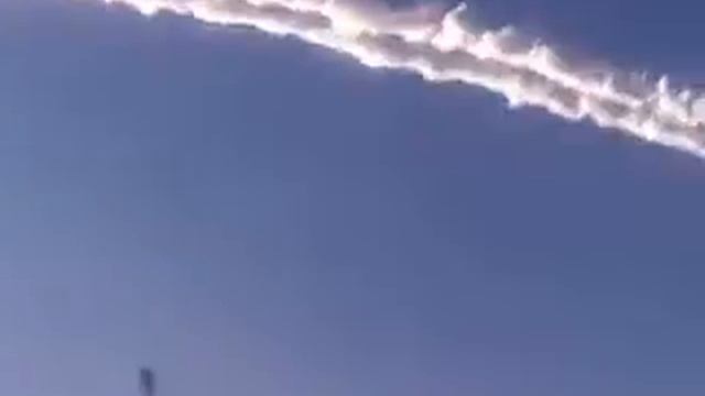 Метеорит в челябинске.3gp