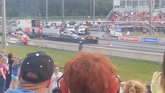 funny cars at atco raceway