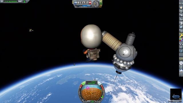 "Заход-2" и первый выход Кербала в космос | KSP