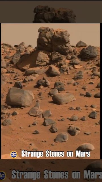 👽 Strange Stones on Mars #shorts #mars #perseverance #curiosity