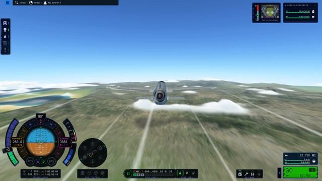 Flying Around The Planet Kerbin in KSP2
