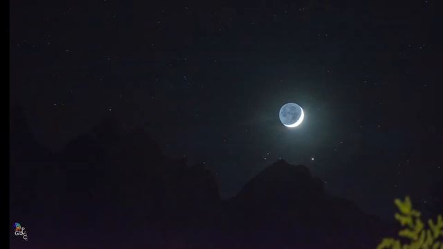 Moon & Aldebaran set to the Mount Pelmo