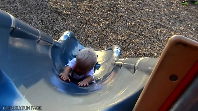 Park with HUGE CLIMBING PYRAMID! Family Fun Pack Explores Neptune Park