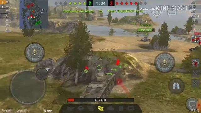 Возвращаюсь на платформу YouTube "играю в World of Tanks" на телефоне