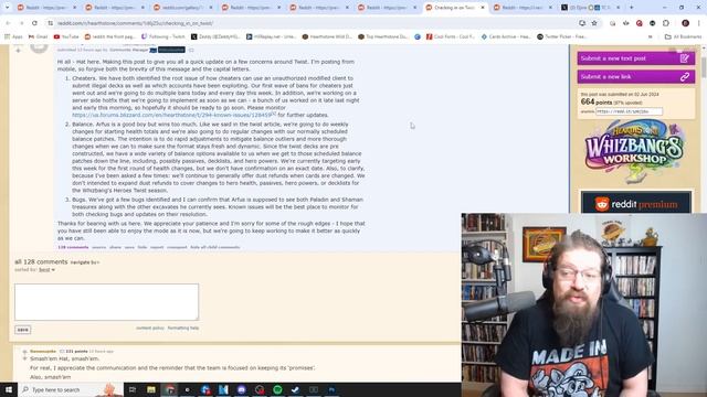 Blizzard RESPONDS to the HACKER invasion and Arfus being so BROKEN!