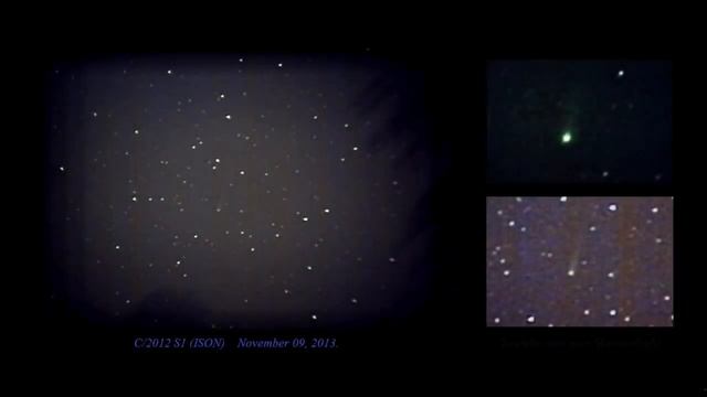 Comet ISON Telecope Video  (HD)