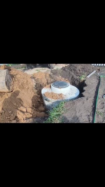 Установка септика однокамерного 4,8 куба Омск