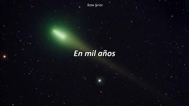 canción del cometa verde