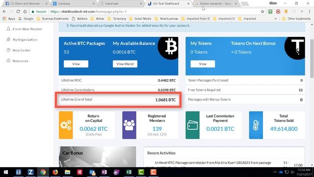 Win With Crypto Step 1 Income Proof after 85 Days