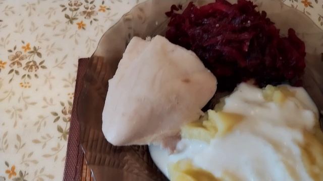 Приходит время. Меню одного дня.