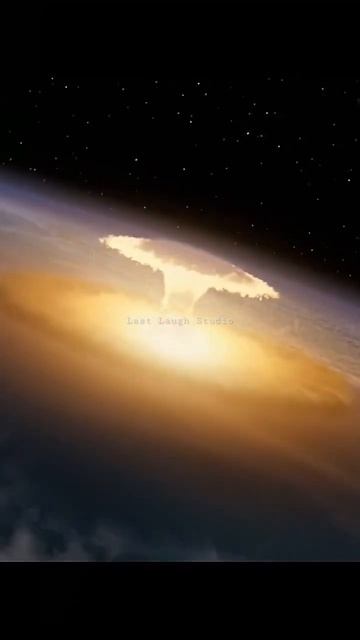An enormous comet collides with  planet Earth 🤯 🌍 #deepimpact #doomsday #disaster #shorts
