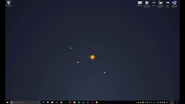 Solar System Wallpaper for Wallpaper Engine