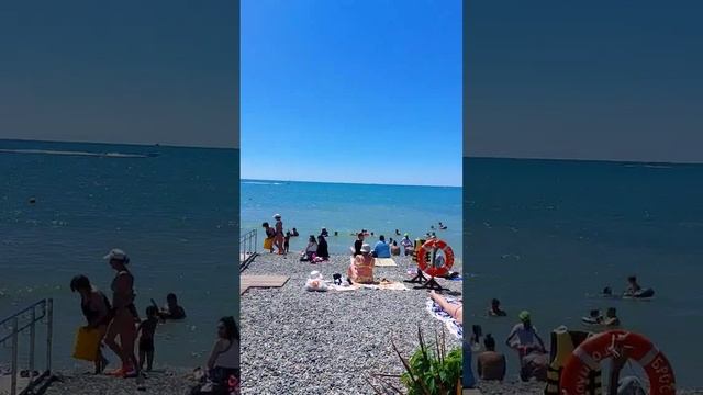 Адлер, пляж причал 02.07.23