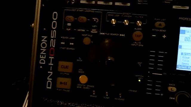 Short But Sweet Product Reviw Denon HD2500 Media Player Denon X500 Mixer Alto Verb by: DJ JD Bass!