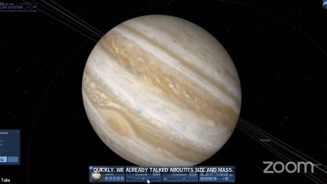Virtual Planetarium: Exploring Space (Mercury & Jupiter, 10/5/2021)