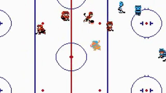 NES Прохождение [309] Ice Hockey