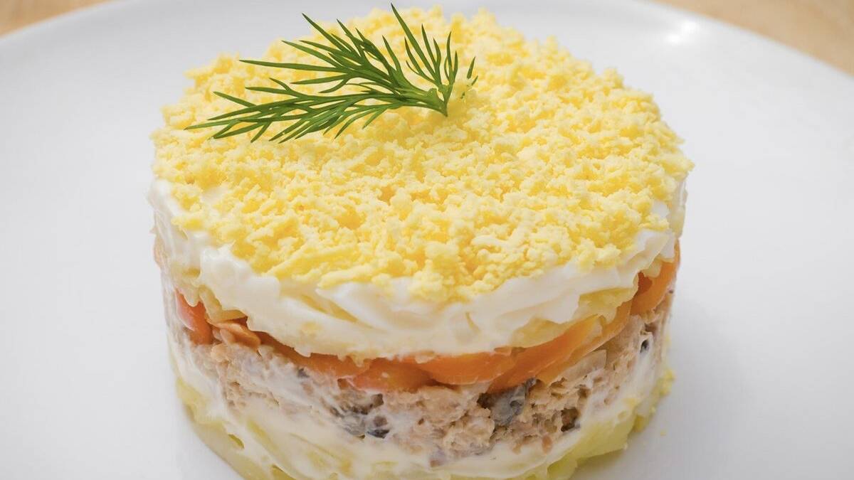 Кухня ТВ - Салат Мимоза