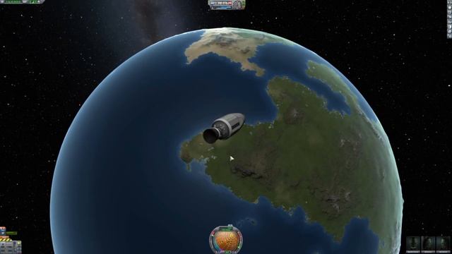 пытаемся улететь в космос в Kerbal Space Program
