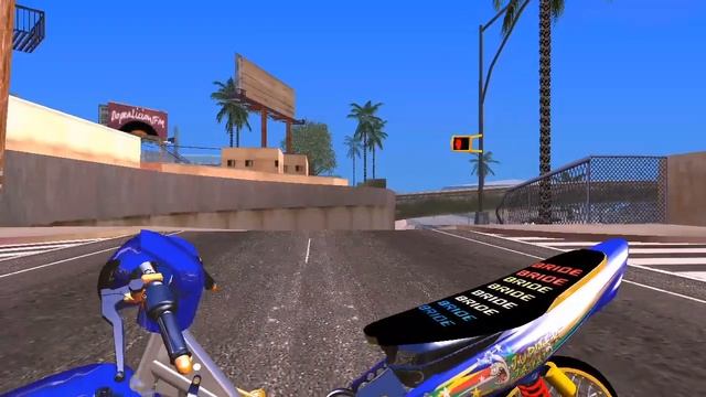 Share Mod Drag Jupiter Z Blue | GTA SA ANDROID