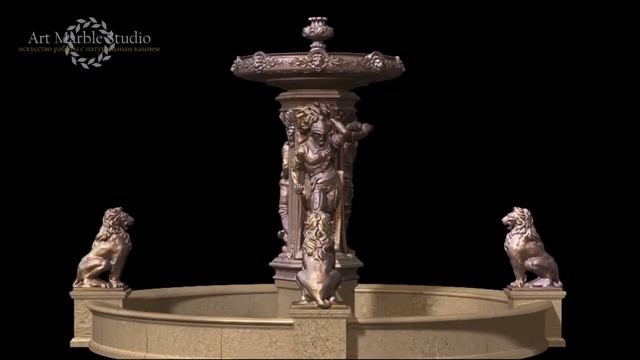 Городской фонтан Меркурий